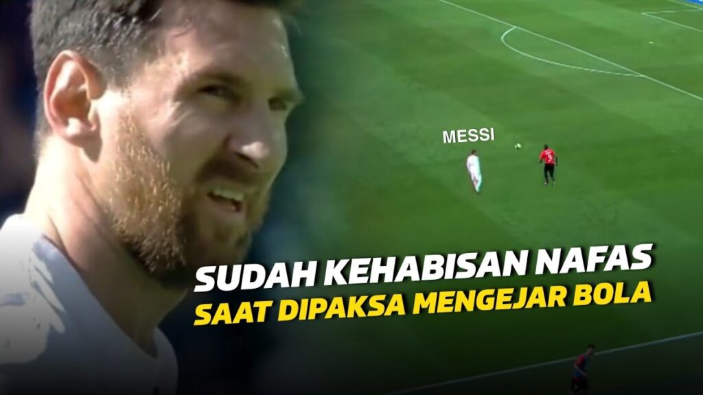 MESSI SUDAH TERLALU TUAMomen Leo Messi Saat Diklaim Tak