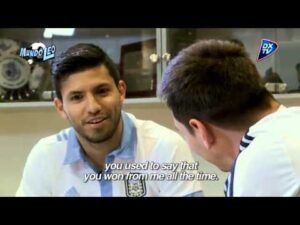 La divertida entrevista del Kun Agüero a Leo Messi.