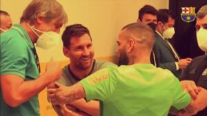 What Happened When Leo Messi & Dani Alves Met in
