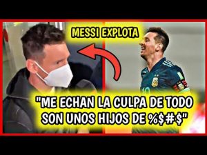 Leo Messi EXPLOTA: "ME QUIEREN ECHAR LA CULPA DE