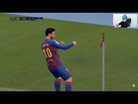 Fifa 20 Gameplay - Lionel Messi vs Celta Vigo