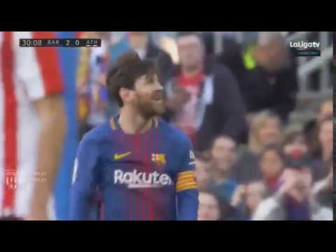 Leo Messi DANCE after scoring goal vs Athletic Club