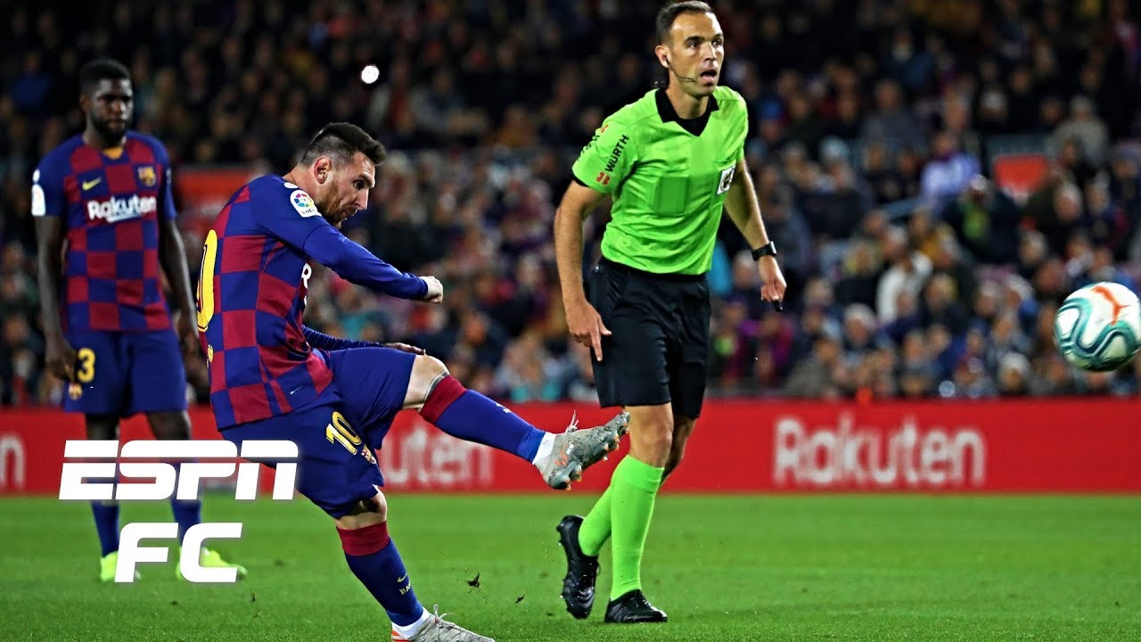 Lionel Messi's free kick numbers are intensifying the