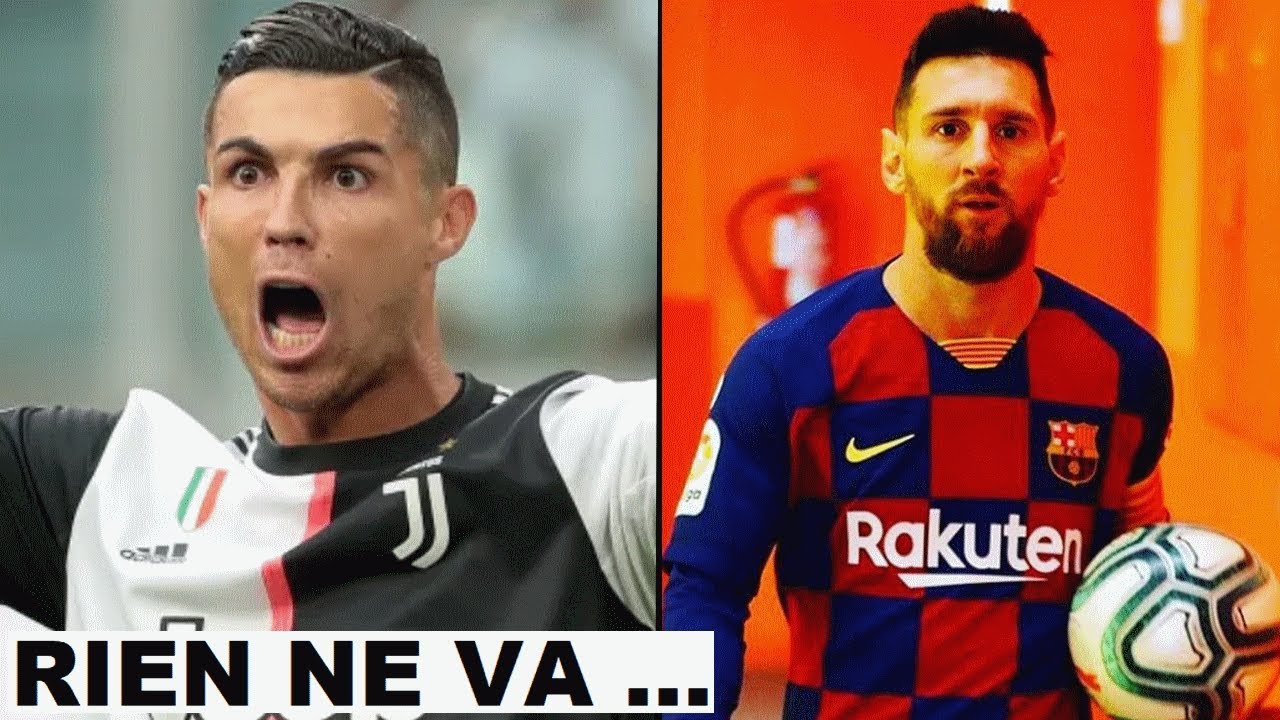 RONALDO PETE UN CABLE, IL EN A MARRE... ! / LEO MESSI