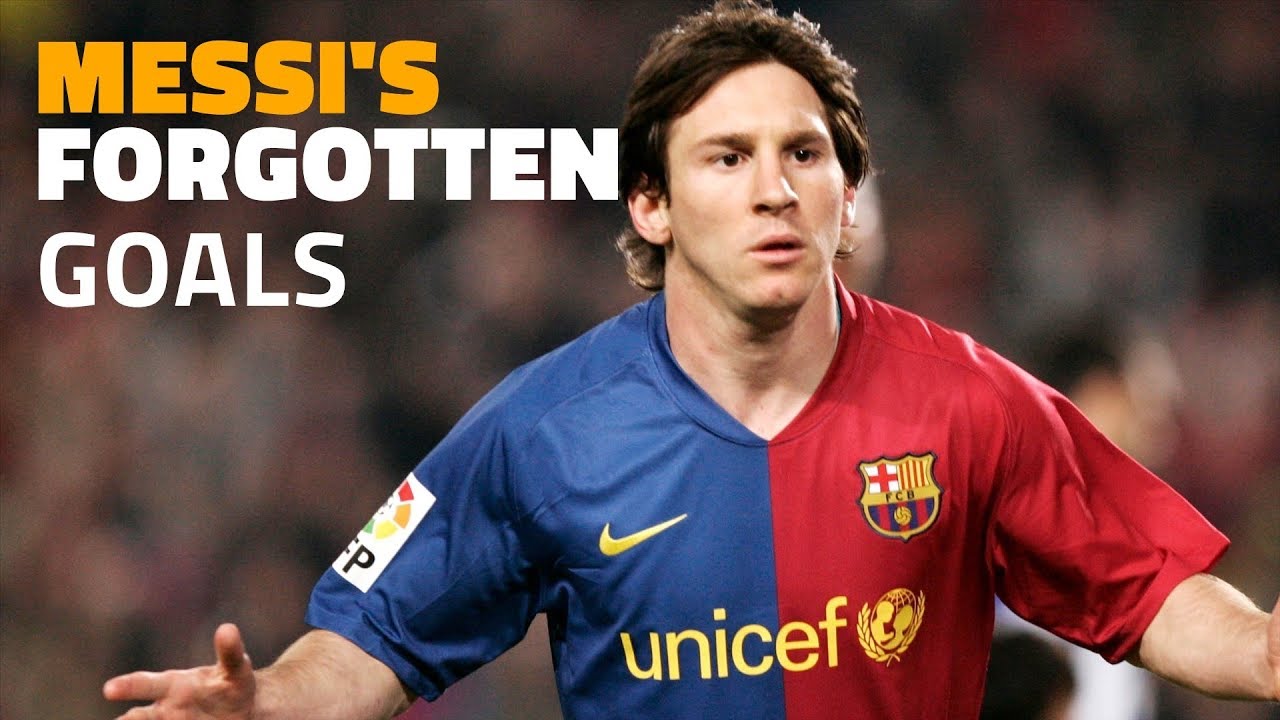 Messi's 25 best goals that you won't remember