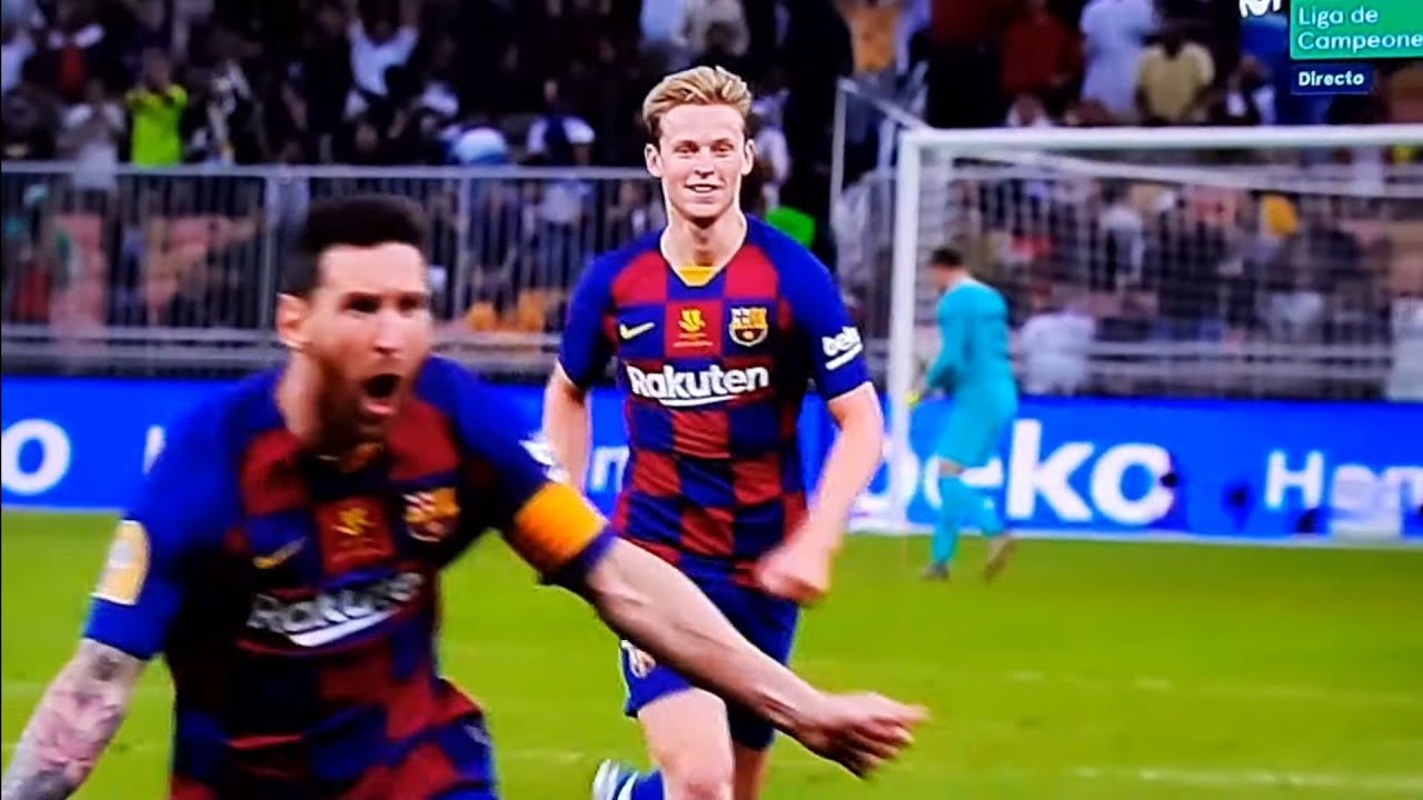 Gol de Leo Messi – Barcelona 1-1 Atlético de Madrid –