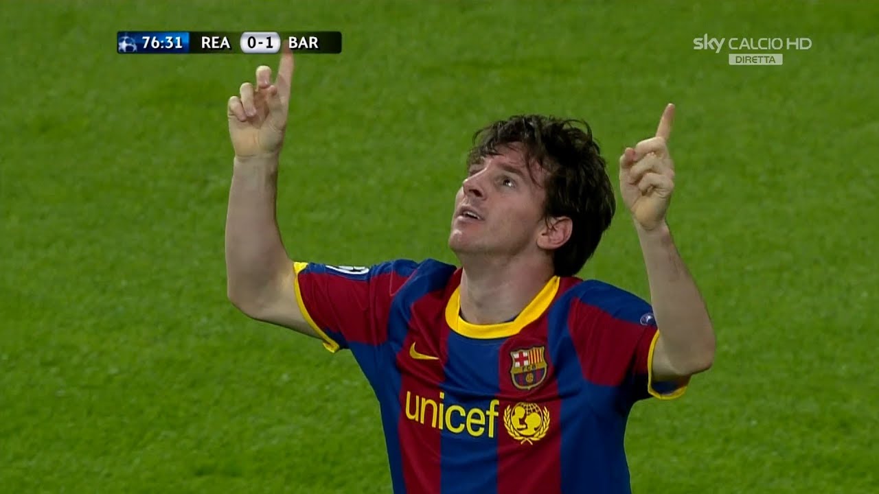 Lionel Messi vs Real Madrid (UCL) (Away) 2010-11 English