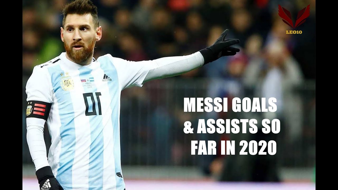 LEO MESSI GOALS AND ASSISTS IN 2020 SO FAR.