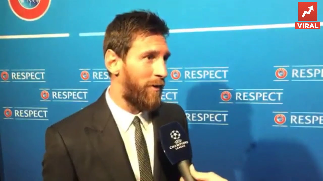 Leo Messi congratulation Cristiano on winning UEFA best