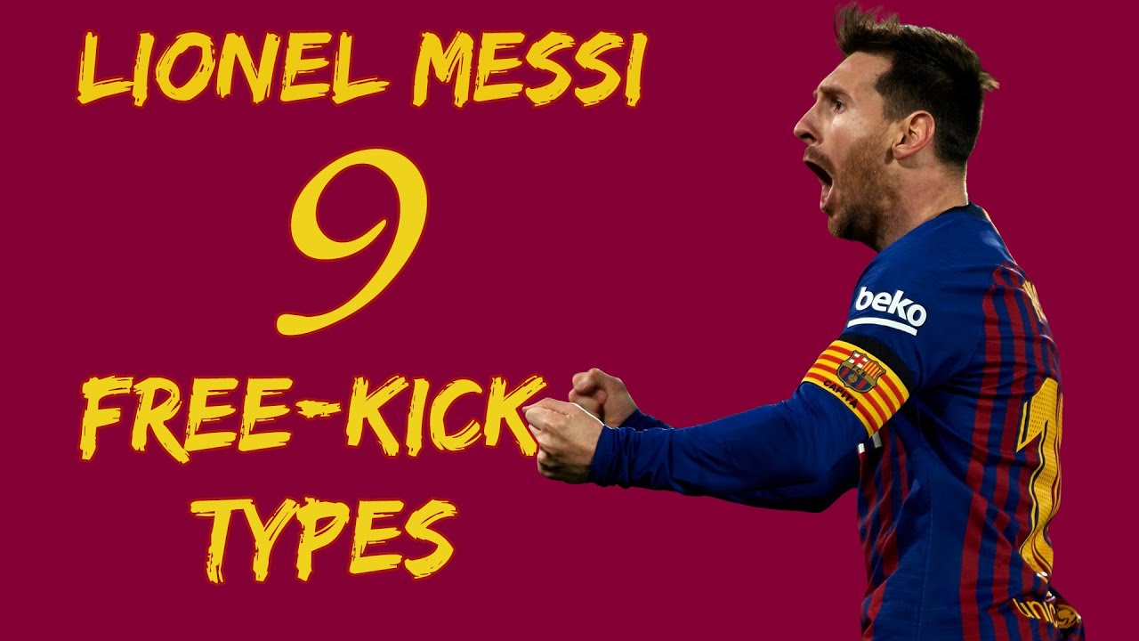 Lionel Messi ● Top 9 Free-kick Technique ► 89MIN