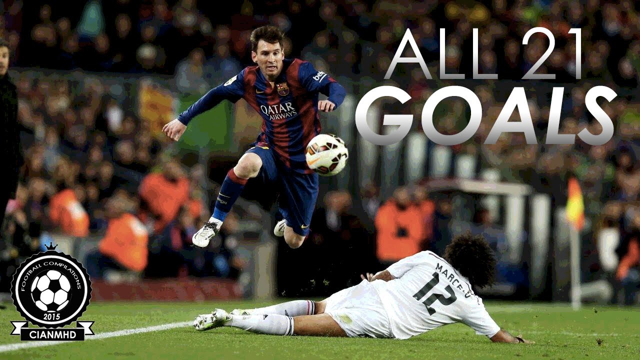 Lionel Messi [ALL GOALS] vs Real Madrid |HD|