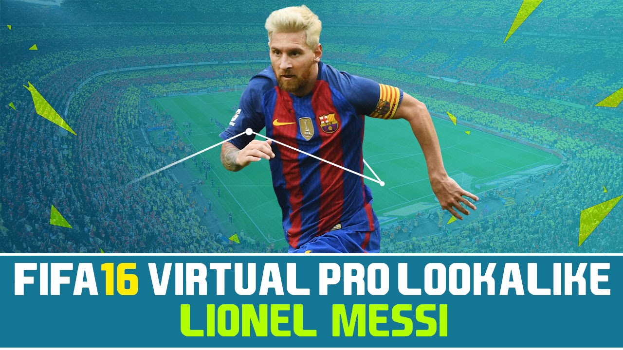 FIFA 16 | VIRTUAL PRO LOOKALIKE TUTORIAL - LIONEL MESSI