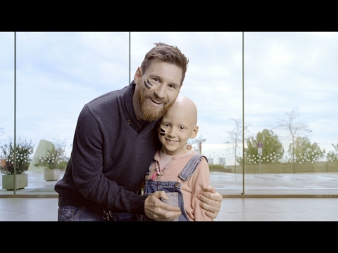 Messi Fights Against Childhood Cancer – Lionel Messi More