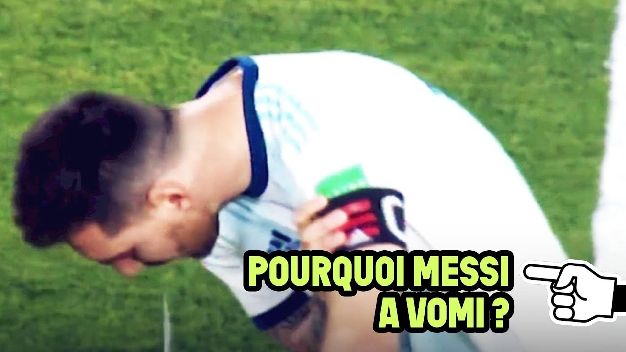 Lionel Messi a-t-il ENCORE vomi hier soir face au Paraguay ?