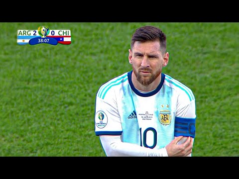 Lionel Messi vs Chile (Copa America) 2019 HD 1080i (English