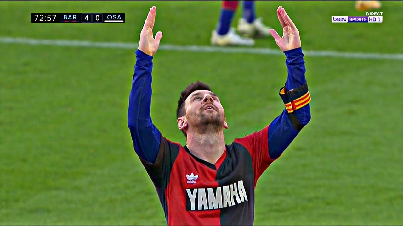 Leo Messi - Amazing Goal Against Osasuna l Tribute To