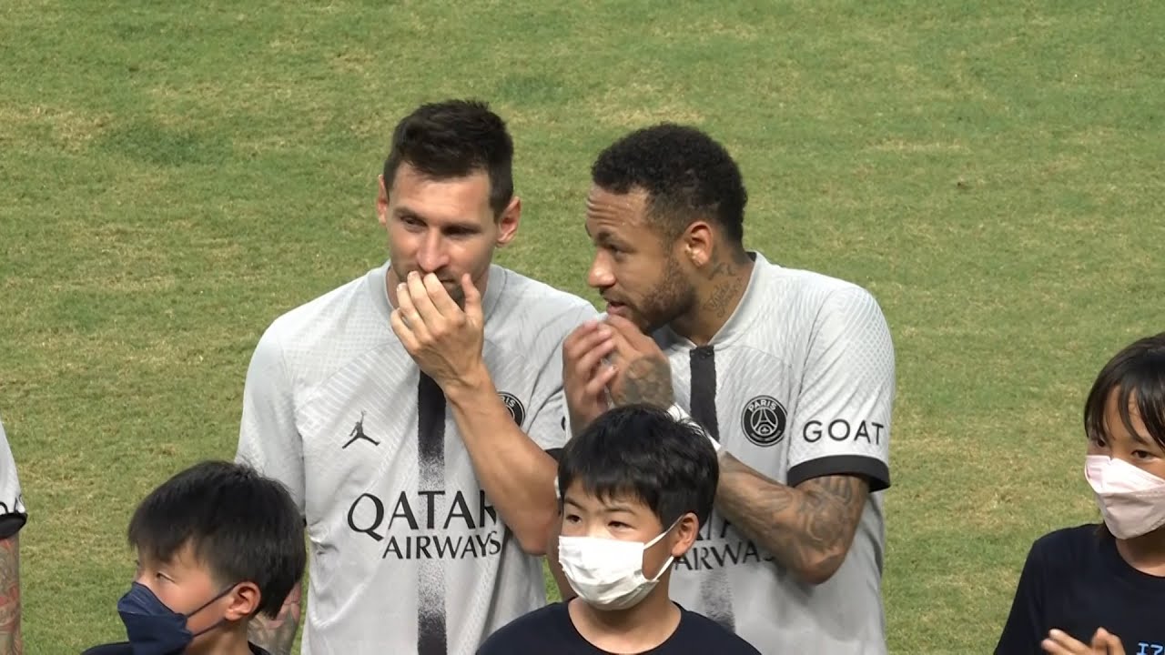 Neymar and Lionel Messi SHOW vs GAMBA OSAKA | 25/07/2022