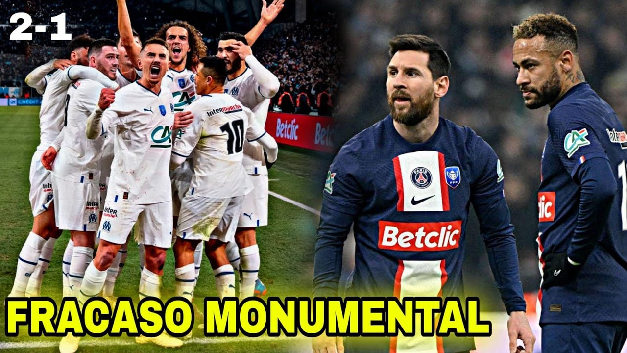 FRACASO DEL PSG DE LEO MESSI ELIMINADOS DE LA COPA DE