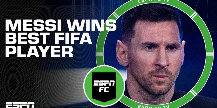 Lionel Messi wins BEST FIFA Men's Player award  [FULL