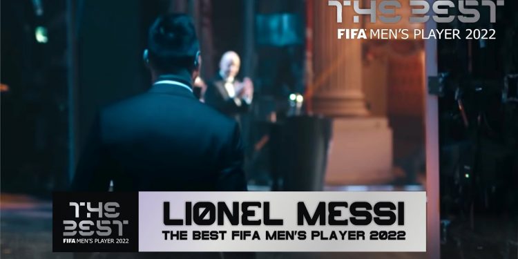 THE BEST FIFA MEN'S PLAYER 2022 WINNER - LIONEL MESSI