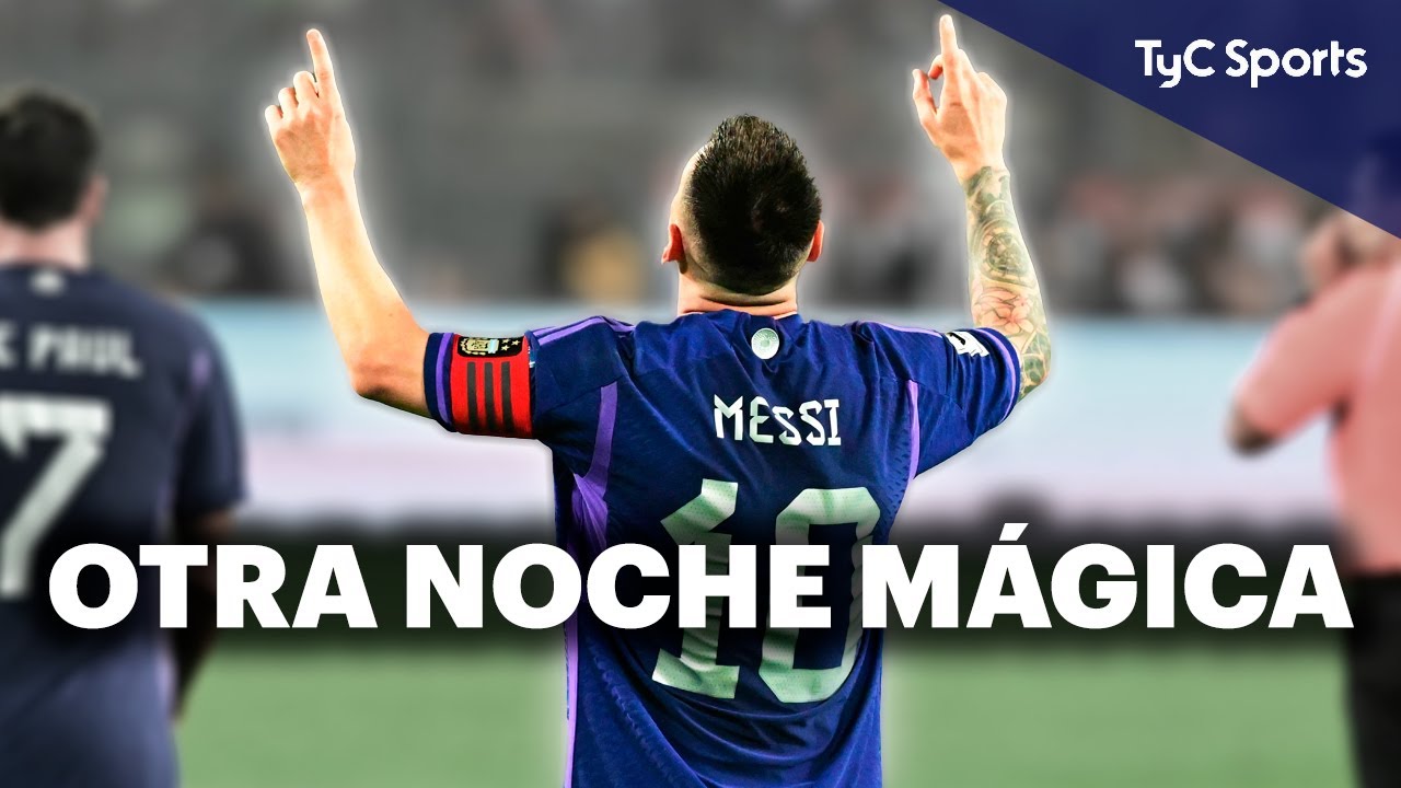 EL PARTIDAZO DE LIONEL MESSI ANTE PERÚ  DOBLETE, LUJOS Y