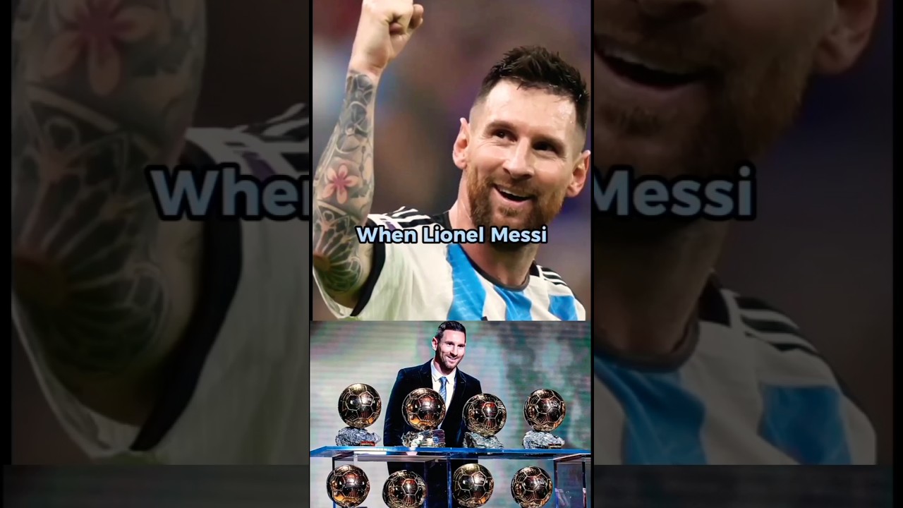 8th ballon d'or @leo Messi ððð