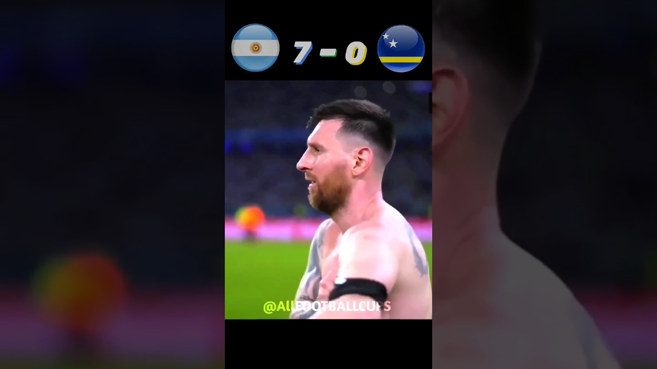 Argentina Vs Curacao 7-0 | All Goals & Extended Highlights |