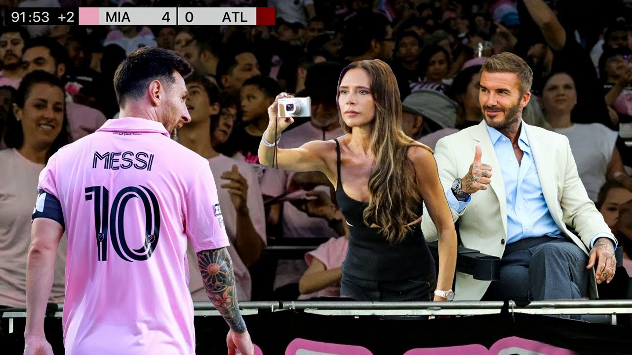 David Beckham and Victoria will never forget Lionel Messi's