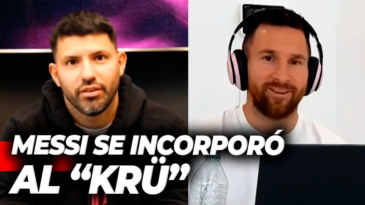 EL KUN AGÜERO Y LIONEL MESSI JUNTOS EN UN EQUIPO DE