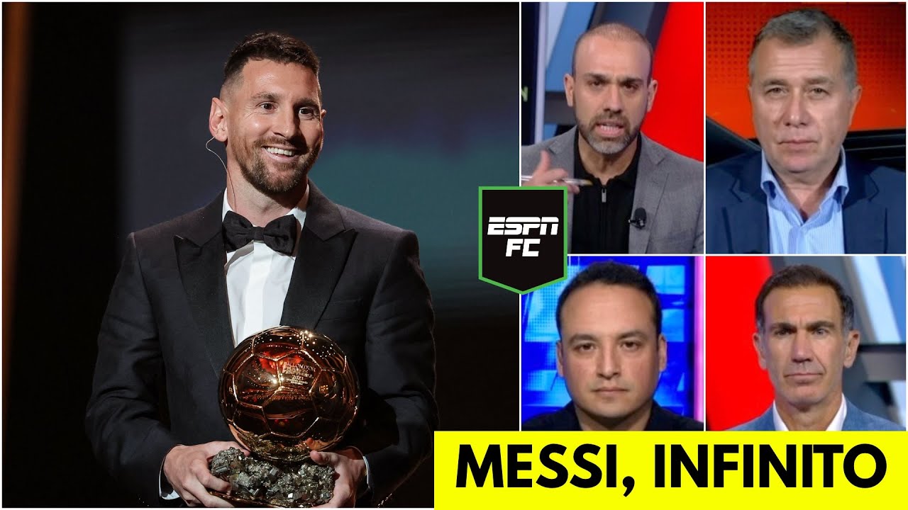 EL MEJOR DE TODOS. Lionel Messi gana su OCTAVO BALÓN DE ORO