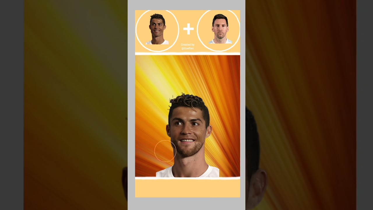 Fusion between Cristiano Ronaldo + Lionel Messi ð¥ #shorts