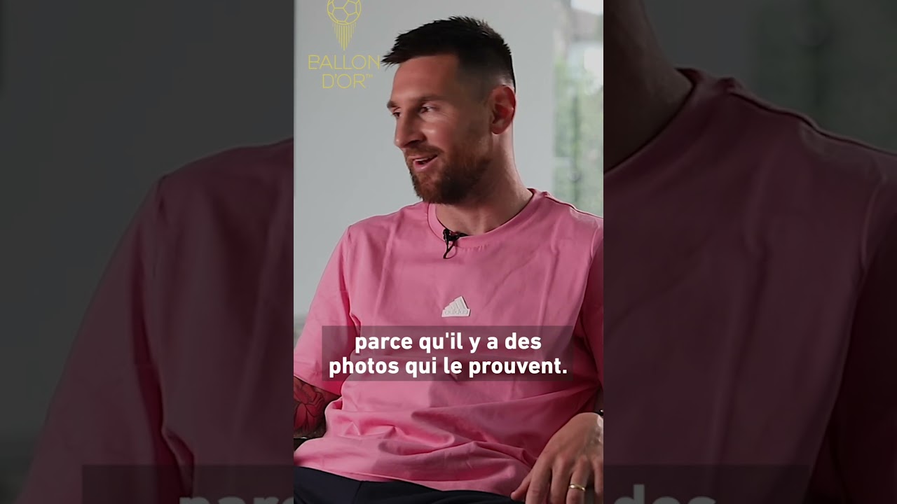 Le premier souvenir de Lionel Messi dans un stade de