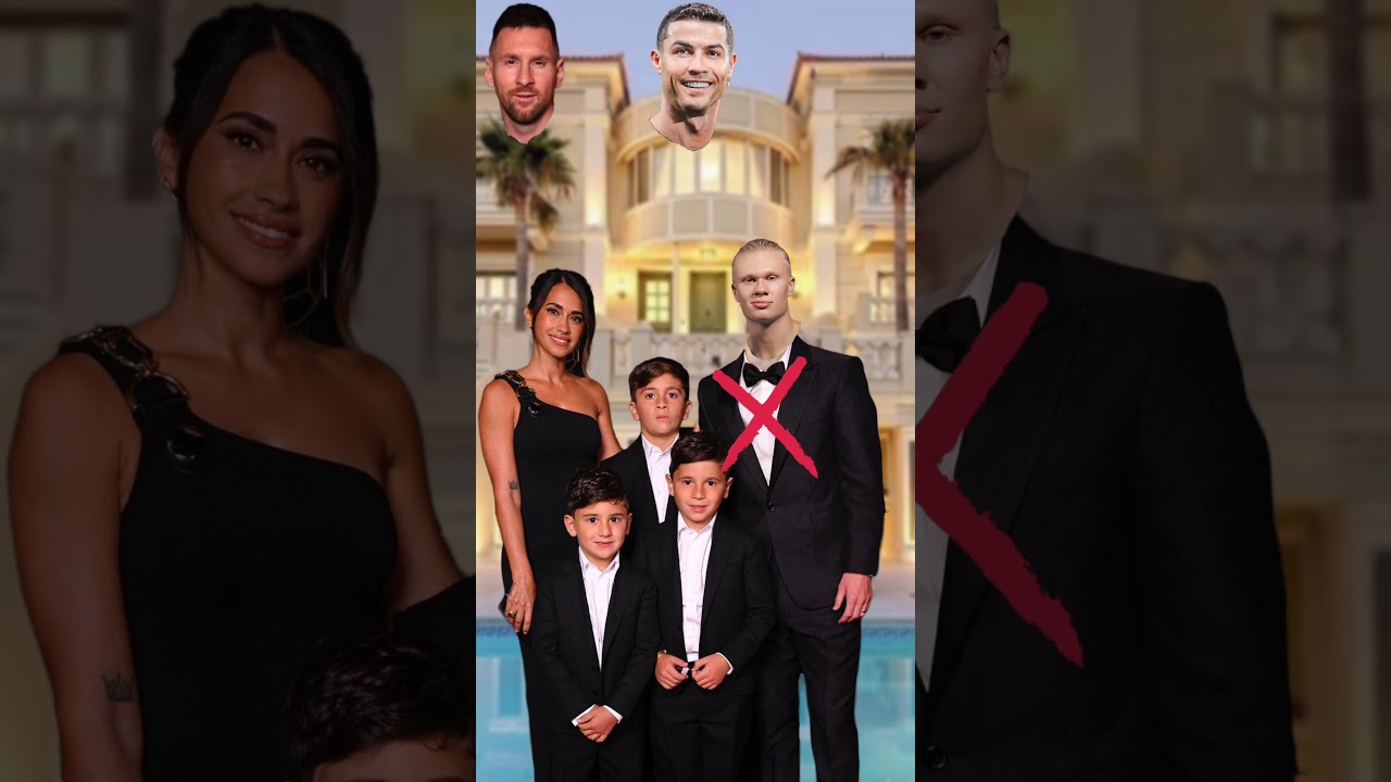 Leo Messi & family at the Ballon d'Or ceremony | Ronaldo,