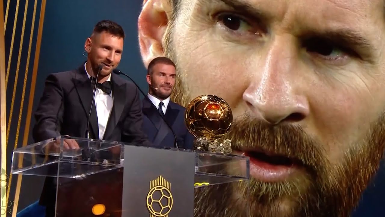 LIONEL MESSI WINS HIS 8TH BALLON D'OR ð