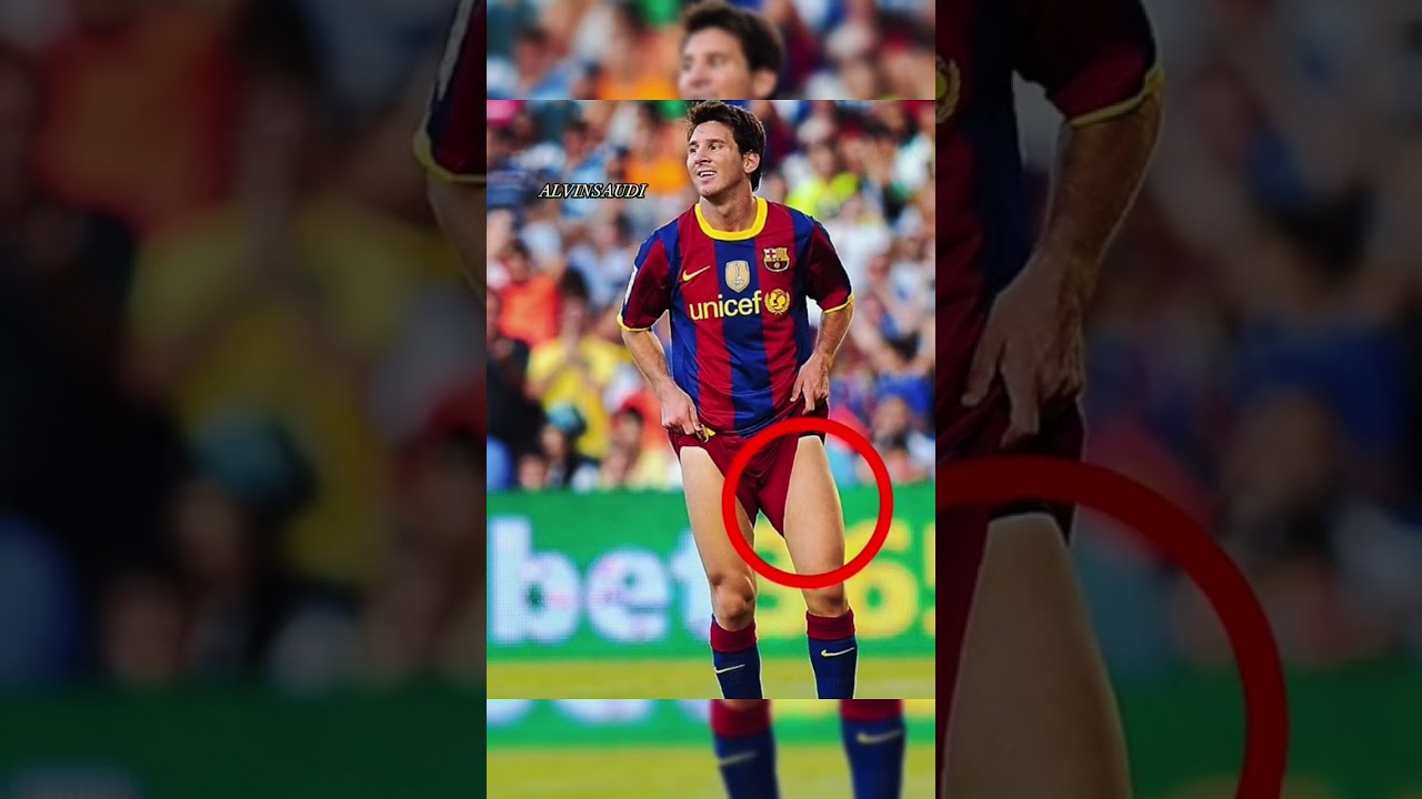 Messi Never trains often but his phisique is