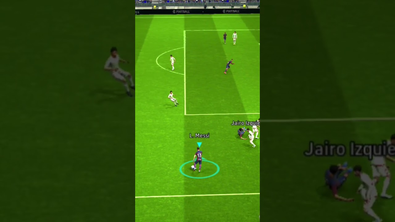 Leo Messi on the postð¤ð #efootball #pes #shorts #leomessi