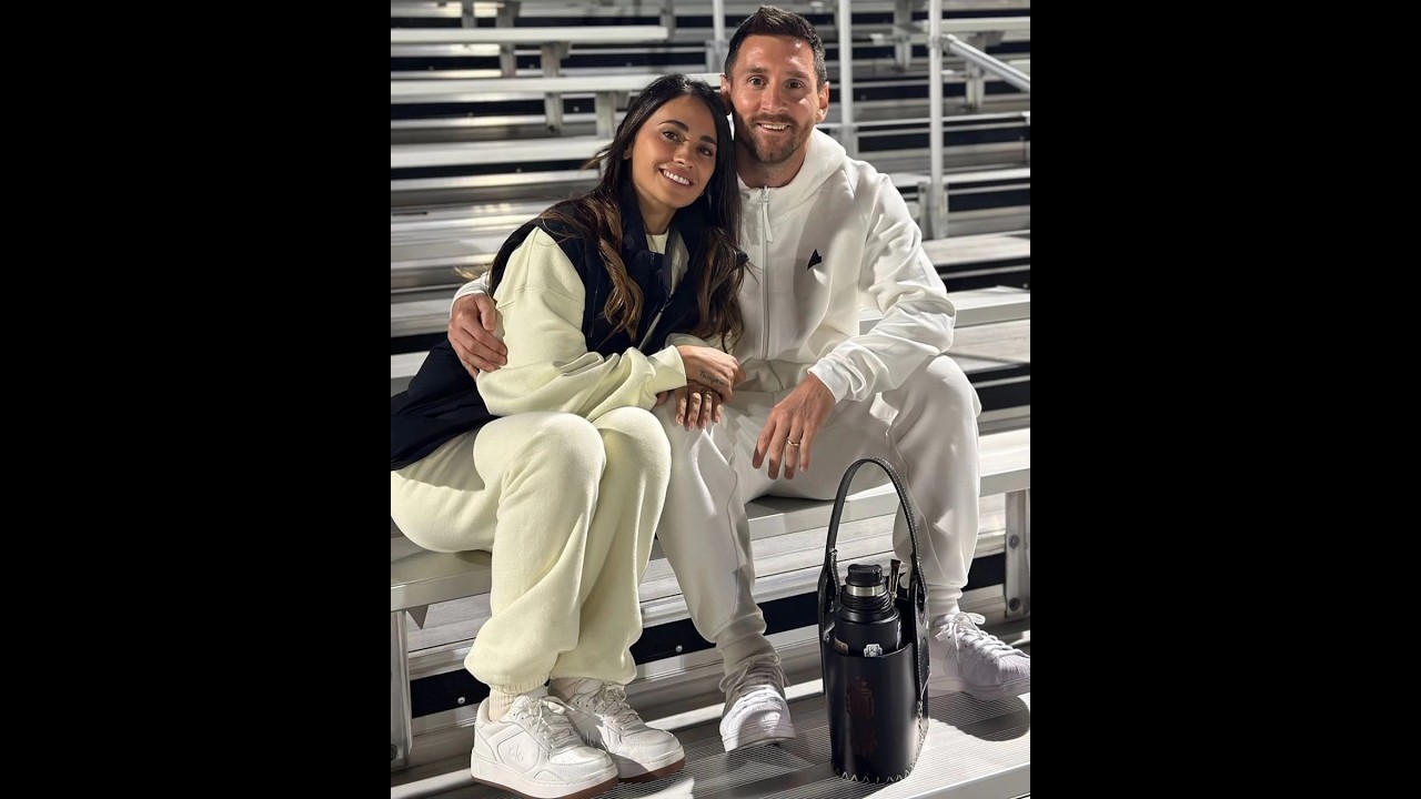 leo messi with wife antonella roccuzzo ❤️ð 2024 #football