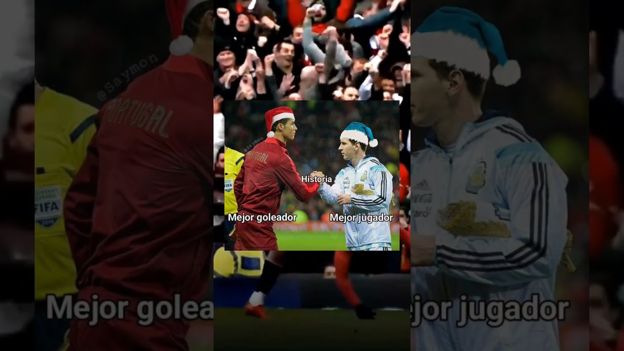 Leo Messi y Cristiano Ronaldo leyendas del deporte