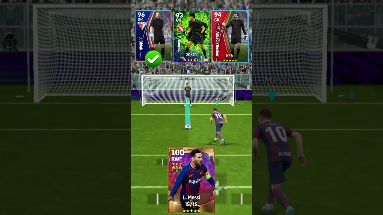 Lionel Messi Penalty Against World's Best GoalKeepers in