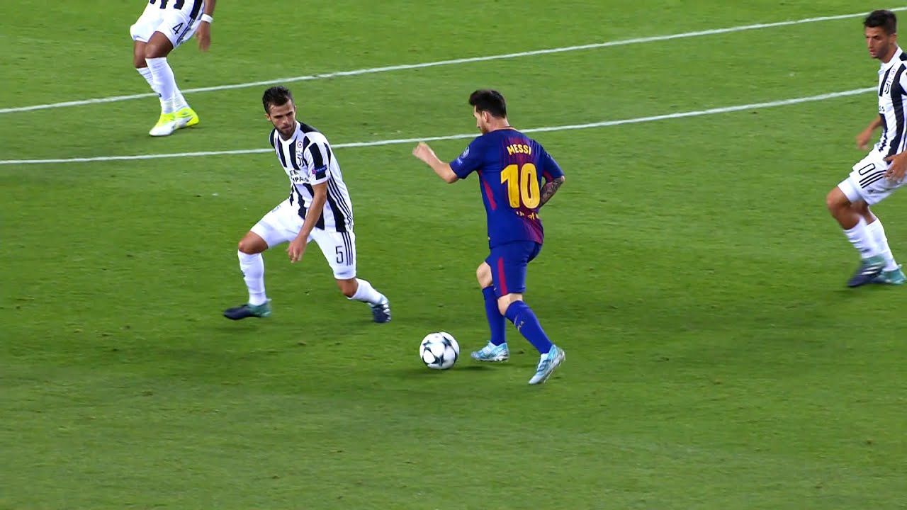 Lionel Messi vs Juventus 2017/18 (Home) UCL 1080i (English