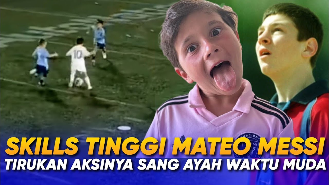 Warisi DNA Goat Messi !! Reaksi Leo Messi Saat Anaknya Cetak