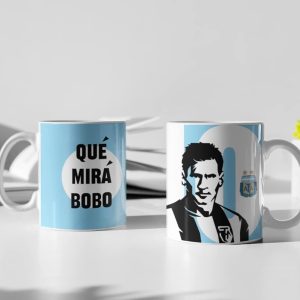 clapper mug messi que regarder bobo numéro 10