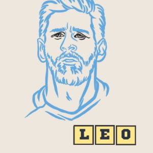 carnet de notes leo messi carnet ligné vierge pour les fans de leo messi : journal minimaliste de l'équipe leo messi d'argentine