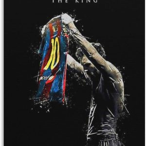 affiche imprimée lionel (60) footballeur argentin messi 40 x 60 cm