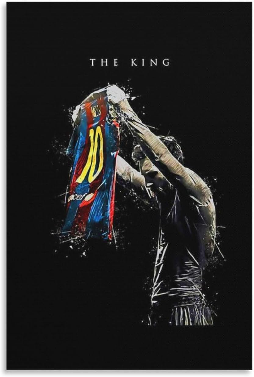 affiche imprimée lionel (60) footballeur argentin messi 40 x 60 cm