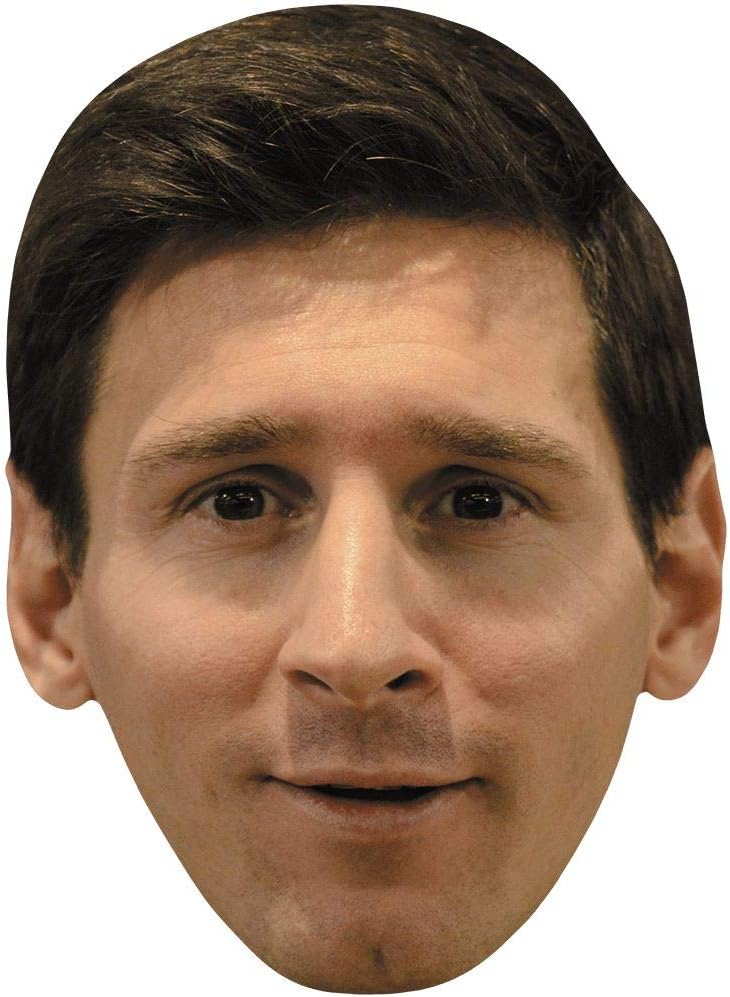 lionel messi (bâillement) masques de célébrités