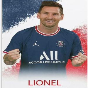 affiche imprimée sur toile de joueur de football leo messi, décoration murale rétro pour la maison, la chambre à coucher, le salon, 50 x 75 cm