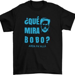 t shirt que vous regardez bobo2 leo messi argentine 100% coton cadeau de noël.