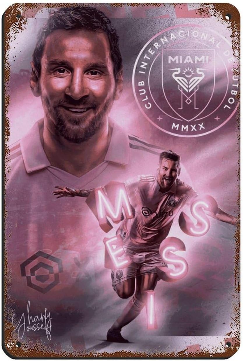 affiche 37 de lionel messi décoration murale décoration murale 20 x 30 cm