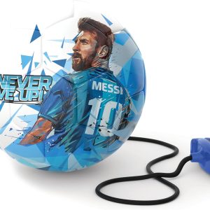 outside messi met40100 ballon d'entraînement messi soft touch taille 2 blanc/multicolore